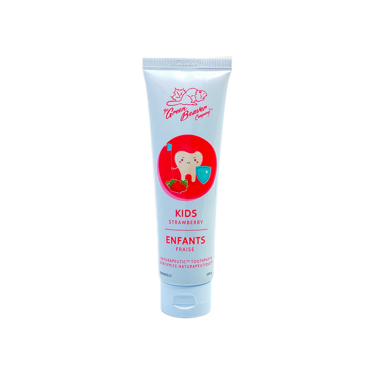 Green Beaver Naturapeutic Fluoride-Free Toothpaste for Kids - Strawberry