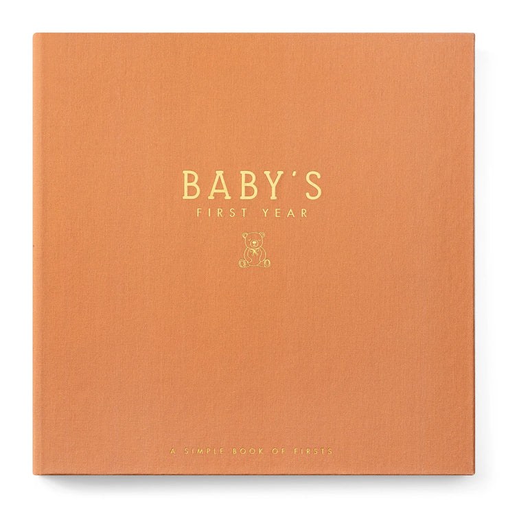 Luxury Baby Book - Teddy Bear Picnic