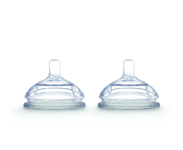 Comotomo Replacement Silicone Nipples - Fast Flow 6+ months