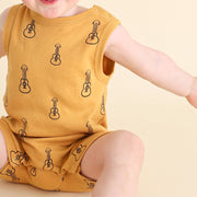 Parade Organics Tank Romper - Ukuleles