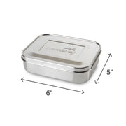 Lunchbots Stainless Steel Bento Box - Medium Trio