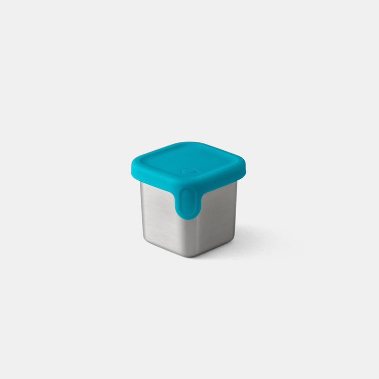 Shuttle/Launch Little Square Dipper with Leakproof Silicone Lid