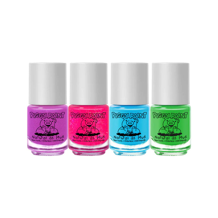 Piggy Paint Kids Nail Polish Set - Mini Rainbow
