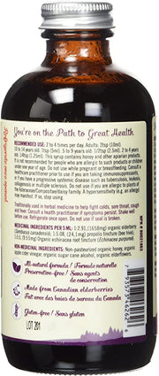 Organic Elderberry Syrup - Adults