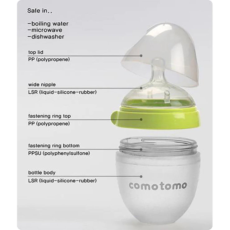 Comotomo 8 oz Silicone Bottle