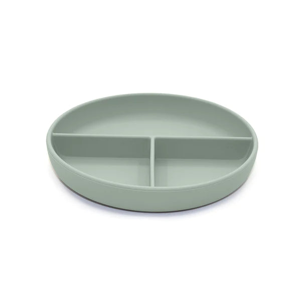 Divided Silicone Suction Plate - Leaf