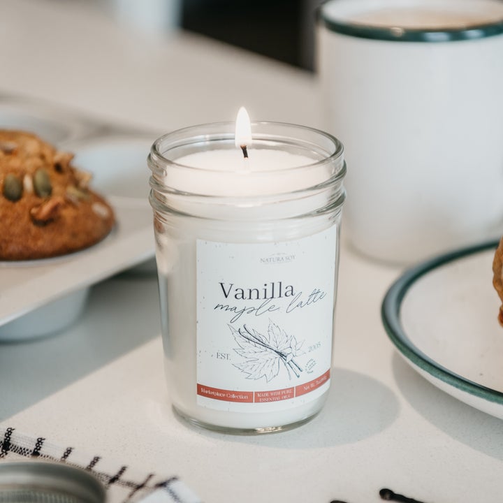 Pure Soy Wax Candle - Vanilla Maple Latte