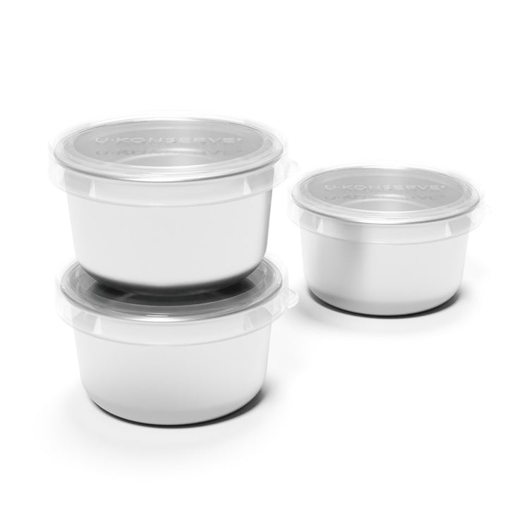 Ukonserve Stainless Steel Dip Container with Silicone Lid